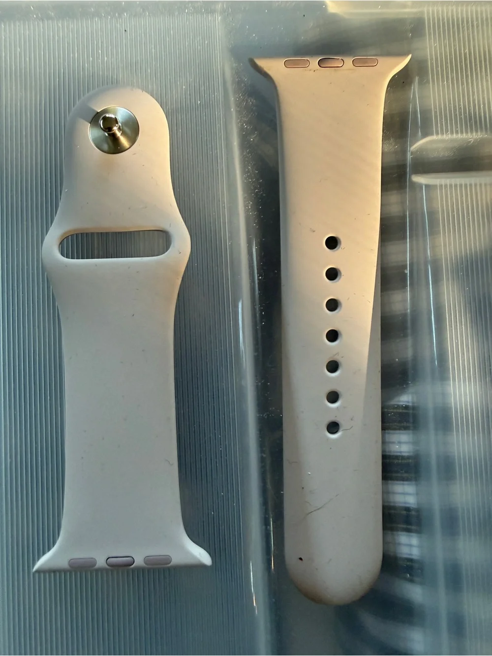 Apple Watch Silicone and Sport Bands - lot of 8 - 38mm